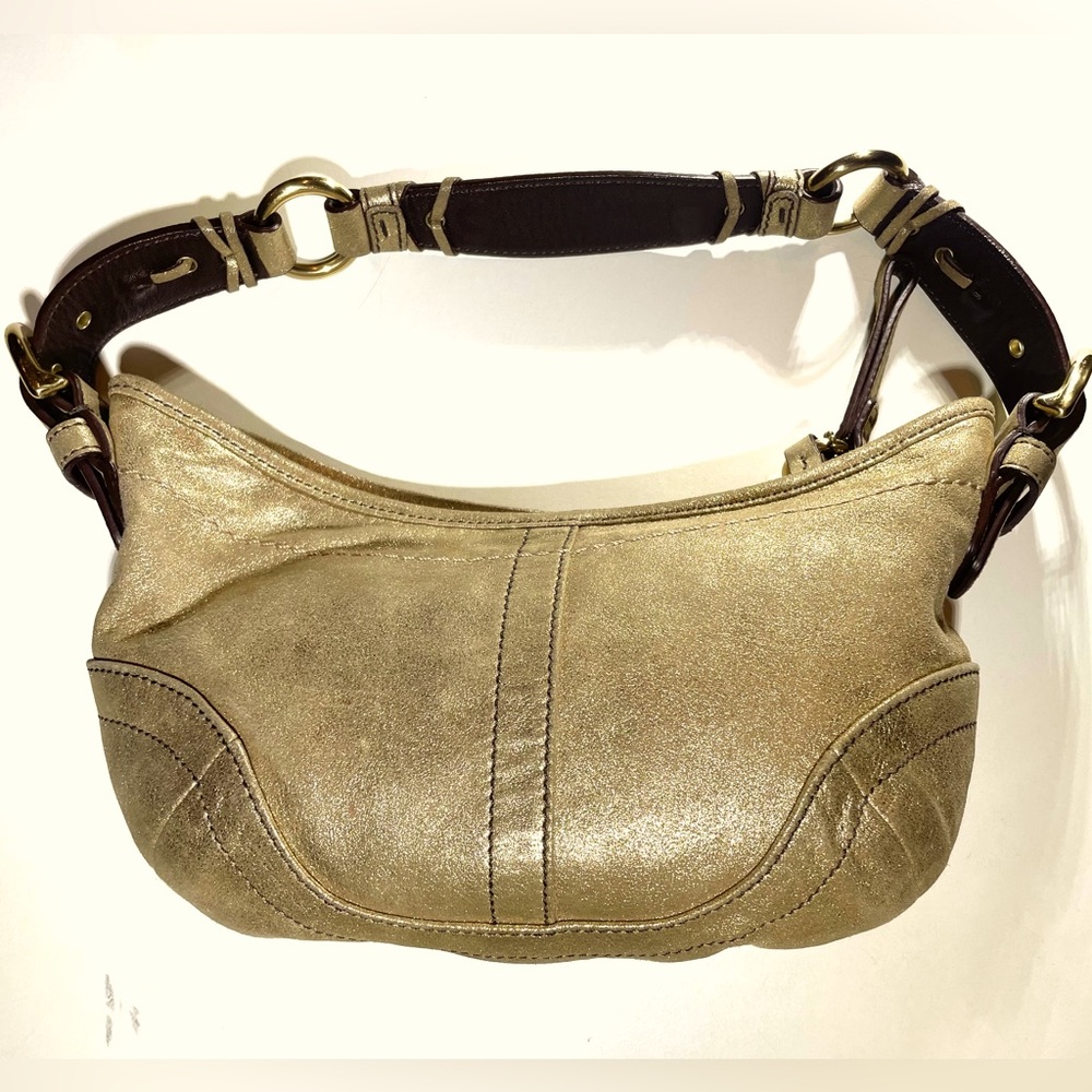 Coach Tortilla Gold Bag